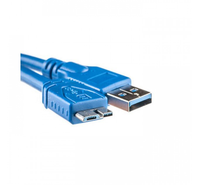 Дата кабель USB 3.0 AM to Micro B 0.1m PowerPlant (KD00AS1229)