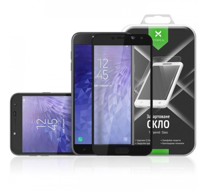 Стекло защитное Vinga для Samsung Galaxy J4 (2018) J400 (VTPGS-J400)