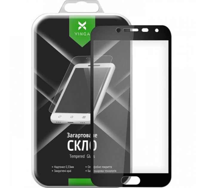 Стекло защитное Vinga для Samsung Galaxy J4 (2018) J400 (VTPGS-J400)