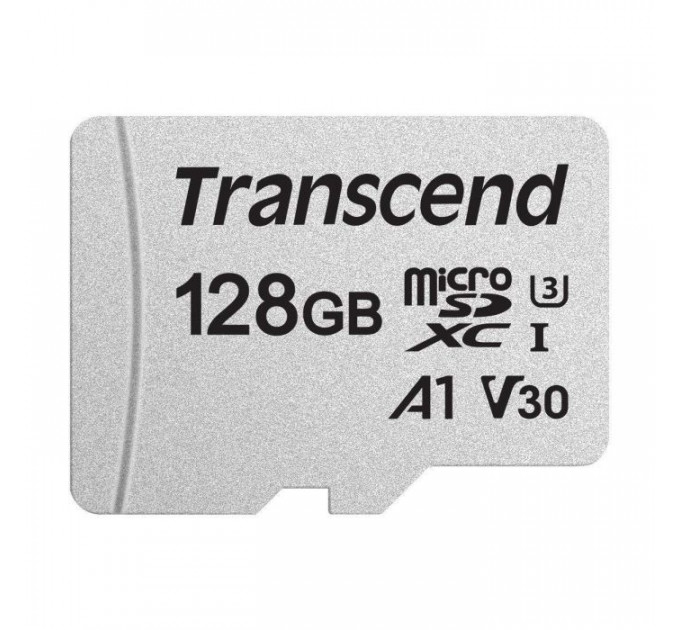 Карта пам/'яті Transcend 128GB microSDXC class 10 UHS-I U3 A1 (TS128GUSD300S) Карта пам/'яті Transcend 128GB microSDXC class 10 UHS-I U3 A1 (TS128GUSD300S)
