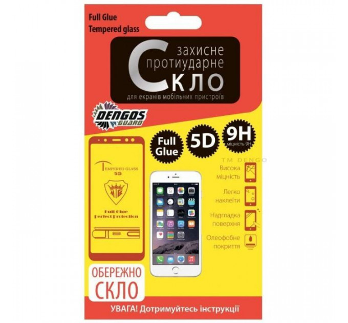Скло захисне Dengos для Samsung Galaxy J2 Core (J260), Full Glue, black frame (TGFG-30)