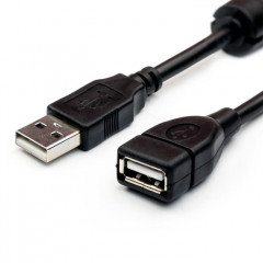 Дата кабель USB 2.0 AM\/AF 1.5m Atcom (17206)