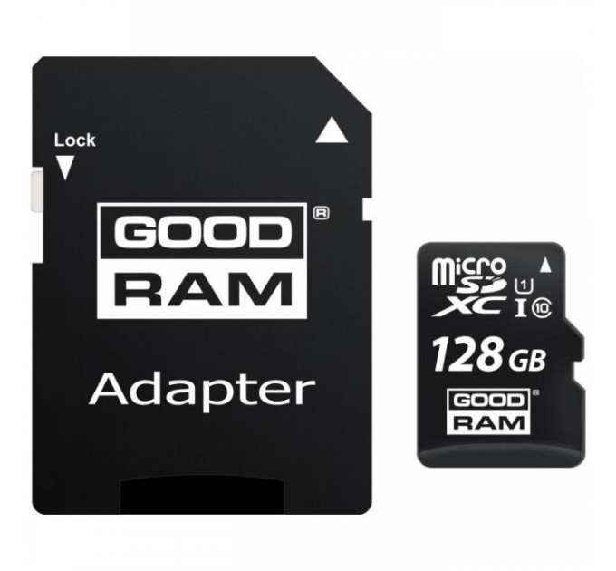 Карта памяти Goodram 128GB microSDXC class 10 UHS-I (M1AA-1280R12)