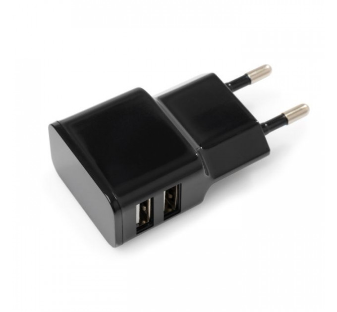 Зарядное устройство для Vinga 2 Port USB Wall Charger 2.1A (VCPWCH2USB2ABK)