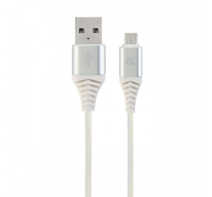 Дата кабель USB 2.0 AM to Micro 5P 1.0m Cablexpert (CC-USB2B-AMmBM-1M-BW2)