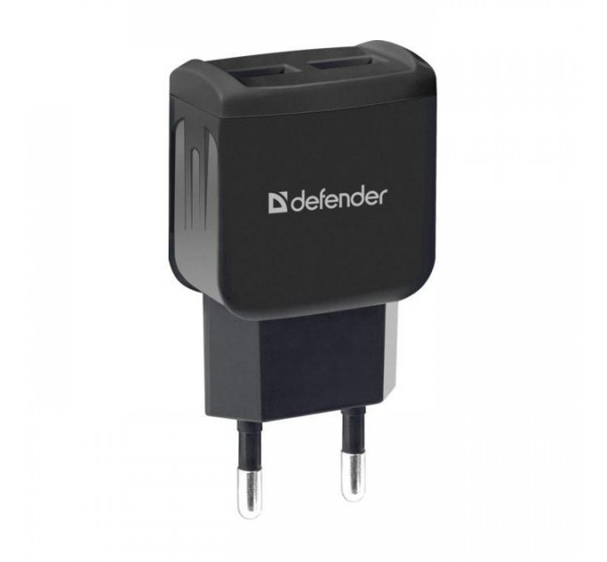 Зарядний пристрій Defender UPС-21 2xUSB,5V\/2.1А кабель microUSB (83581)