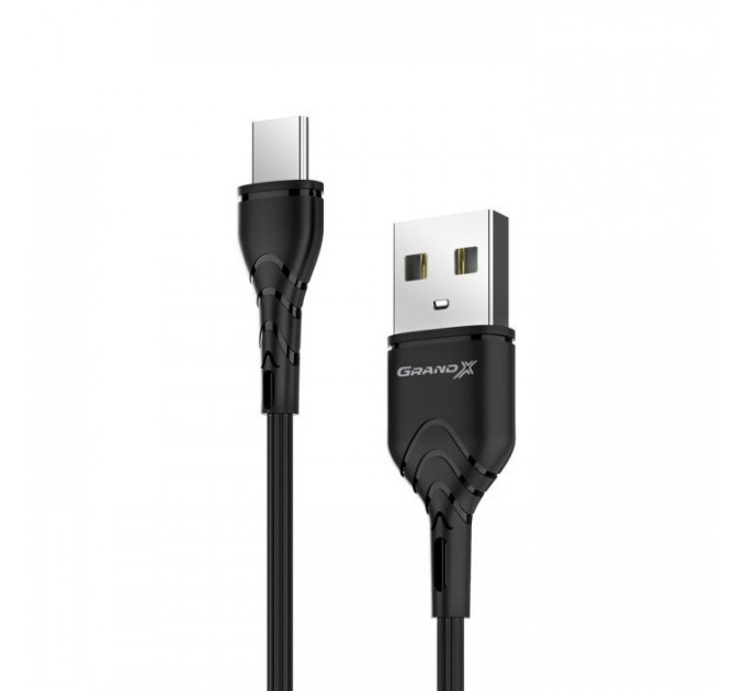Дата кабеля USB 2.0 AM to USB-C 1.0m Grand-X (PC-03B) Дата кабеля USB 2.0 AM to USB-C 1.0m Grand-X (PC-03B)