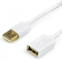 Дата кабель USB 2.0 AM\/AF 1.8m Atcom (13425) Дата кабель USB 2.0 AM\/AF 1.8m Atcom (13425)