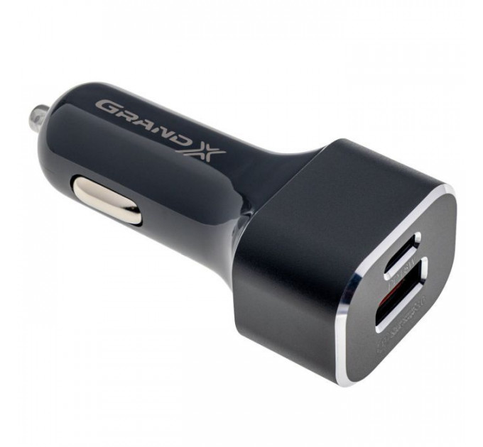 Зарядний пристрій Grand-X CH-29 PD 3.0, Quick Charge QС3.0, 1 TypeC, 1 USB (CH-29)