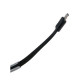 Дата кабель USB 2.0 AM to Micro 5P 0.2m браслет black Extradigital (KBU1783)