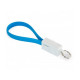Дата кабель USB 2.0 AM to USB-C 0.18m blue Extradigital (KBU1787)