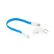 Дата кабель USB 2.0 AM to USB-C 0.18m blue Extradigital (KBU1787)