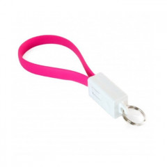 Дата кабель USB 2.0 AM to USB-C 0.18m pink Extradigital (KBU1788)