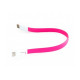 Дата кабель USB 2.0 AM to USB-C 0.18m pink Extradigital (KBU1788)
