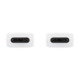 Дата кабель USB-C to USB-C 1.0m white Samsung (EP-DA705BWRGRU)