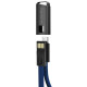 Дата кабеля USB 2.0 AM to Micro 5P 0.22m blue ColorWay (CW-CBUM022-BL)