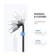Дата USB-C кабель USB-C 1.0m US261 3A Alum. Braid Gray\\Black Ugreen (50150)