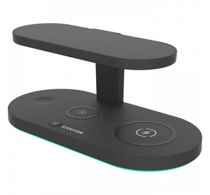 Зарядное устройство для Canyon 5in1 Wireless charger with UV sterilizer (CNS-WCS501B) Зарядное устройство для Canyon 5in1 Wireless charger with UV sterilizer (CNS-WCS501B)