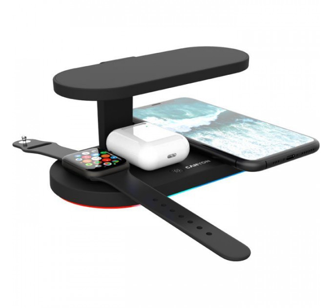 Зарядное устройство для Canyon 5in1 Wireless charger with UV sterilizer (CNS-WCS501B)
