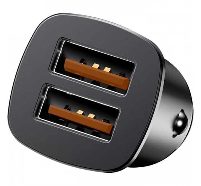 Зарядний пристрій Baseus Square metal A+A 30W Black (CCALL-DS01)