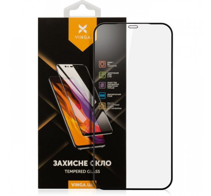 Стекло защитное Vinga Apple iPhone 12 Pro Max (VGIP12PM) Стекло защитное Vinga Apple iPhone 12 Pro Max (VGIP12PM)