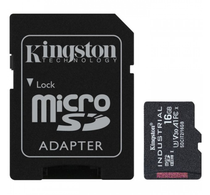 Карта памяти Kingston 16GB microSDHC class 10 UHS-I V30 A1 (SDCIT2\/16GB) Карта памяти Kingston 16GB microSDHC class 10 UHS-I V30 A1 (SDCIT2\/16GB)