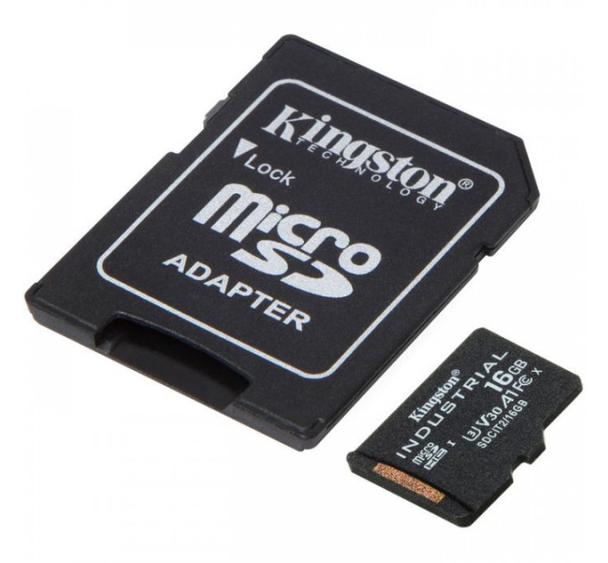 Карта памяти Kingston 16GB microSDHC class 10 UHS-I V30 A1 (SDCIT2\/16GB)