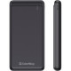 Батарея універсальна ColorWay 10 000 mAh Slim (USB QC3.0 + USB-C Power Delivery 18W) Black (CW-PB100LPG3BK-PD)