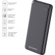 Батарея універсальна ColorWay 10 000 mAh Slim (USB QC3.0 + USB-C Power Delivery 18W) Black (CW-PB100LPG3BK-PD)