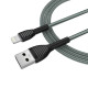 Дата кабель USB 2.0 AM to Lightning 1.0m ColorWay (CW-CBUL041-GR)
