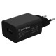 Зарядний пристрій ColorWay 1USB AUTO ID 2A (10W) black + cable Lightning (CW-CHS012CL-BK)