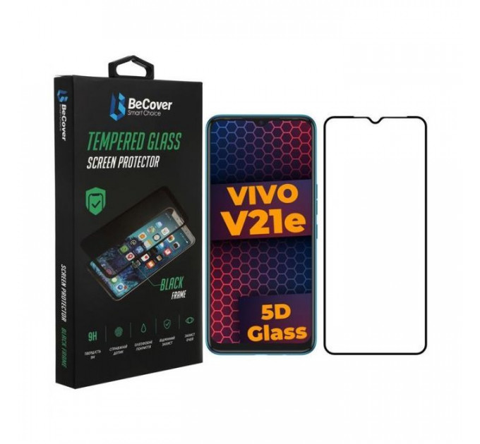 Скло захисне BeCover Samsung Galaxy S21 FE SM-G990 Black (707244) Скло захисне BeCover Samsung Galaxy S21 FE SM-G990 Black (707244)