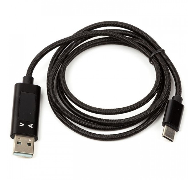 Дата кабель USB 2.0 AM to USB-C 1.0m display PowerPlant (CA913176)