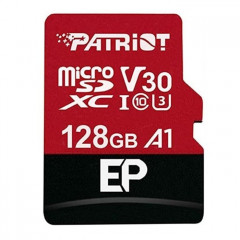 Карта пам/'яті Patriot 128GB microSDXC class 10 UHS-I\/U3 EP A1 (PEF128GEP31MCX)