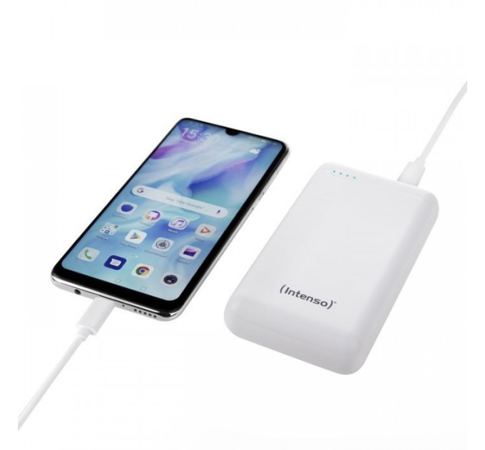 Батарея универсальная Intenso XS20000 20000mAh, USB Type-C USB-A, 5V, 3.1A, white (7313552)