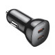 Зарядний пристрій Choetech car 2хUSB-C 40W PD black (TC0008-BK)