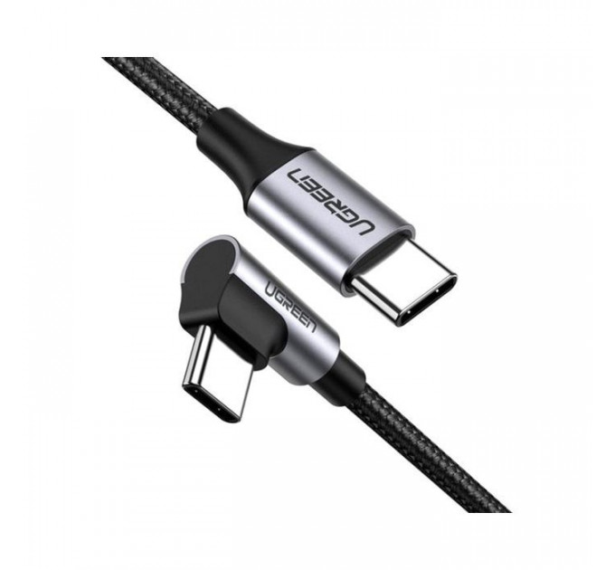 Дата USB-C кабель USB-C 2.0m 60W US255 Black Gray Ugreen (50125)