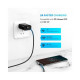 Дата USB-C кабель USB-C 2.0m 60W US255 Black Gray Ugreen (50125)