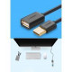 Дата кабель USB 2.0 AM\/AF 2.0m US103 Black Ugreen (10316)