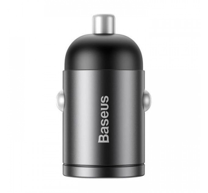 Зарядное устройство для Baseus Tiny Star Mini Quick Charge Car Charger USB-A Gray (VCHX-A0G)