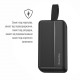 Батарея універсальна ColorWay 30 000 mAh High-power 2 PD\/20W, QC\/3.0, USB-C\/Micro-USB (CW-PB300LPC2BK-PD)