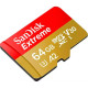 Карта пам/'яті SanDisk 64GB microSD class 10 UHS-I Extreme For Action Cams and Dro (SDSQXAH-064G-GN6AA)