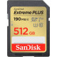 Карта пам/'яті SanDisk 512GB SDXC class 10 UHS-I Extreme Plus (SDSDXWV-512G-GNCIN)