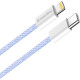 Дата кабеля USB-C to Lightning 1.0m 27W фиолетовый ColorWay (CW-CBPDCL061-PU)
