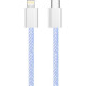 Дата кабеля USB-C to Lightning 1.0m 27W фиолетовый ColorWay (CW-CBPDCL061-PU)