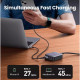 Зарядное устройство для Ugreen 4xUSB 65W (2хUSB-C+2xUSB-A) Gan CD327 (90747)