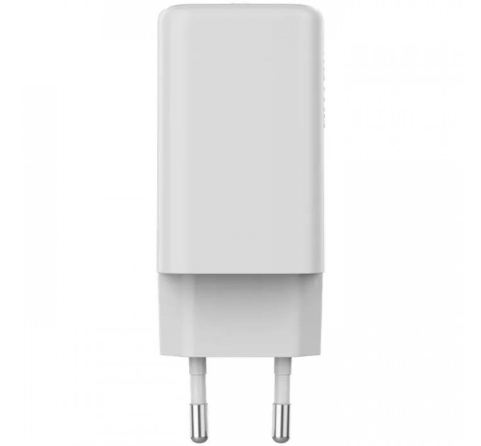 Зарядное устройство для Canyon CU65ACC GaN 65W 2xPD 1xQC EU White (CNS-CUW65ACC)
