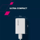 Зарядное устройство для Canyon CU65ACC GaN 65W 2xPD 1xQC EU White (CNS-CUW65ACC)