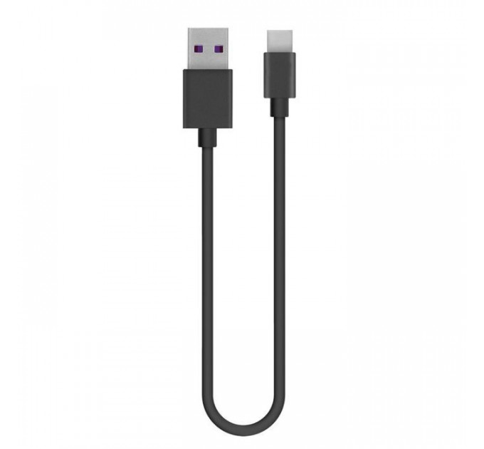 Дата кабель USB 2.0 AM to USB-C 0.3m PVC ColorWay (CW-CBUC059-BK)