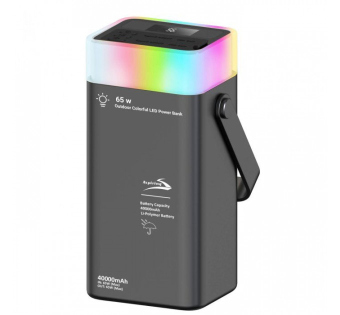 Батарея універсальна Aspiring Vigor 40 40000mAh PD\/65W (PPVG.V04) Батарея універсальна Aspiring Vigor 40 40000mAh PD\/65W (PPVG.V04)